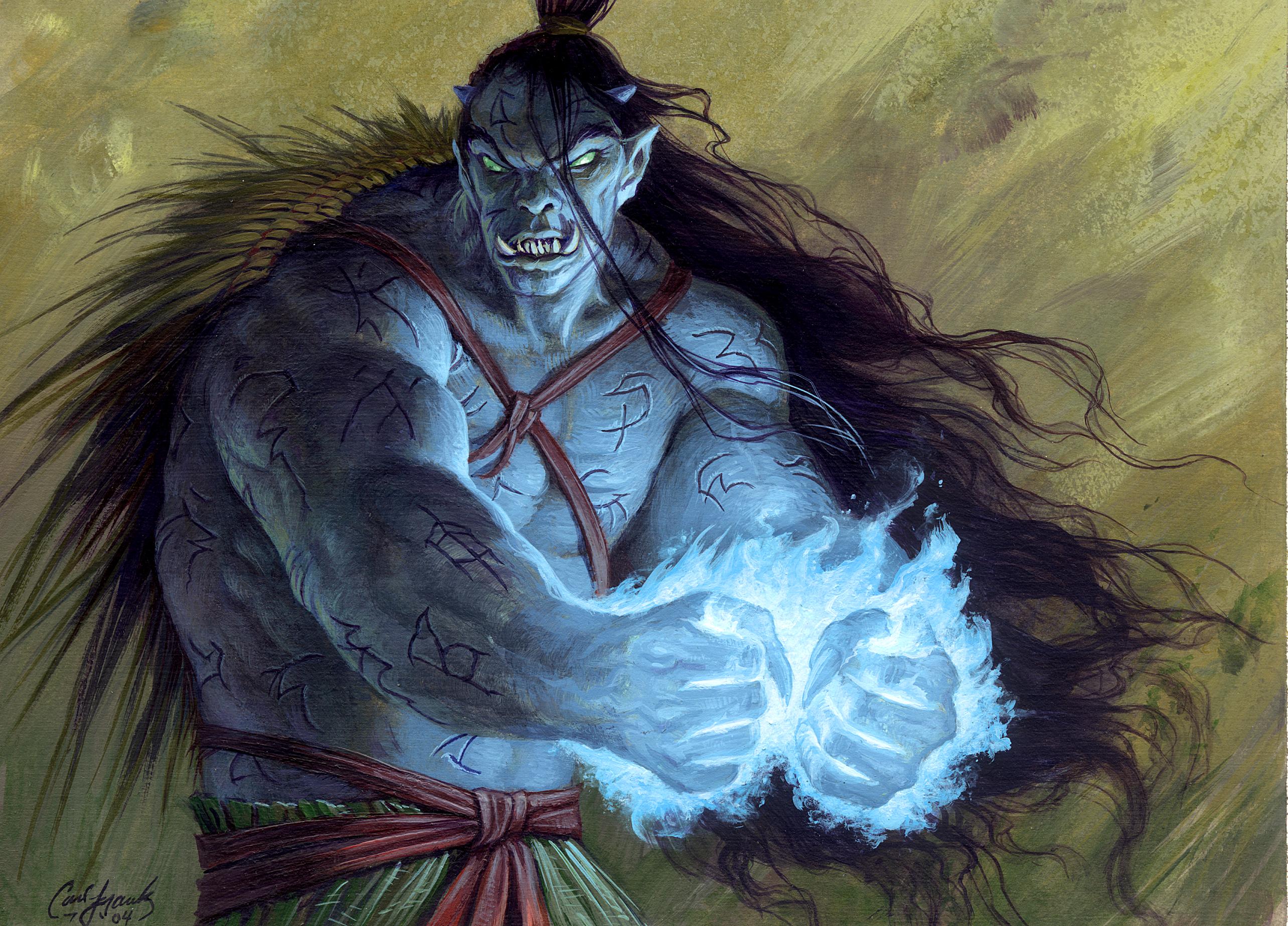 Ogre Mage - L5R Wiki, the Legend of the Five Rings wiki - Clans, dragon ...