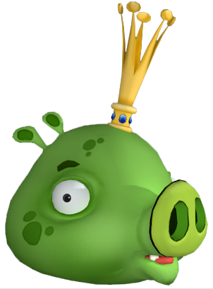 Image - ANGRY BIRDS GO KING PIG CGI.png - Angry Birds Wiki - Wikia