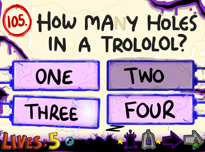 Question 105 the impossible quiz book the impossible quiz wiki