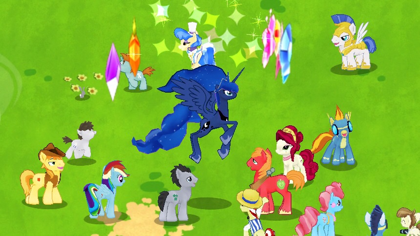 Image - Princess Luna shard dance.jpg - The My Little Pony Gameloft Wiki