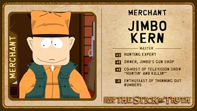 Image - Jimbo character card.jpg - South Park: The Stick of Truth Wiki