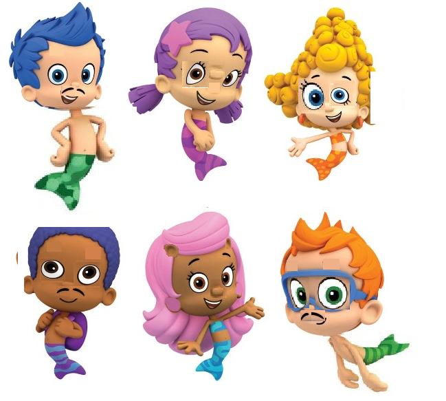 Would you still like Bubble Guppies if they looked like this? 