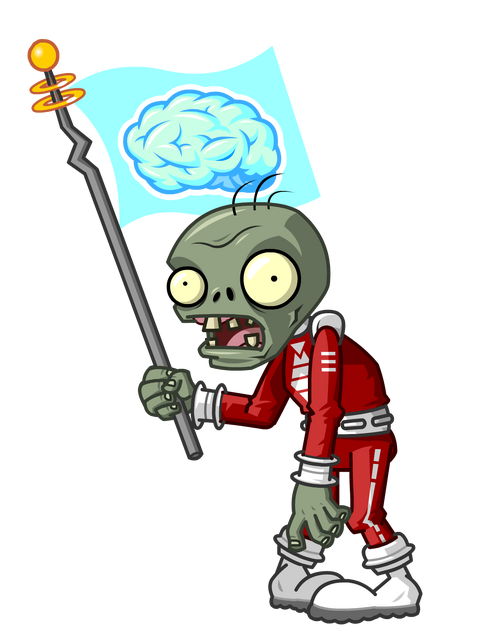 Image - FutureFlagZombieHD.png - Plants vs. Zombies Wiki, the free ...