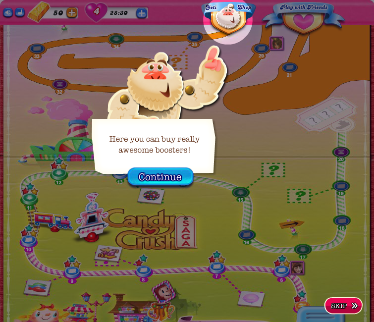 Yeti Shop - Candy Crush Saga Wiki