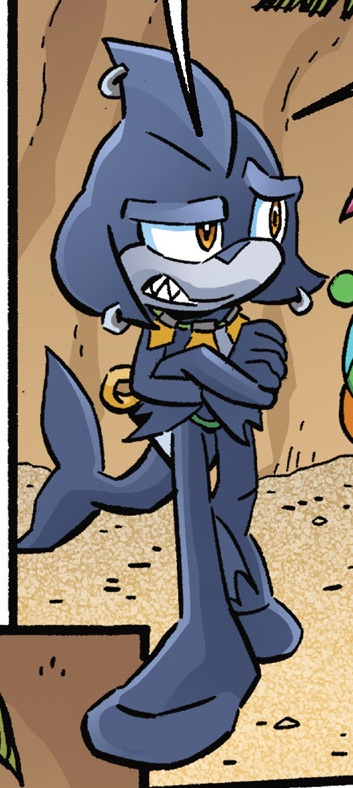 Razor the Shark - Mobius Encyclopaedia - Sonic the Hedgehog Comics