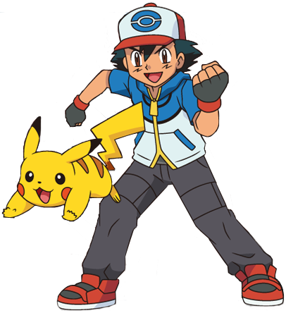 Image - Ash Ketchum and Pikachu.png - The Adventures of the Gladiators ...