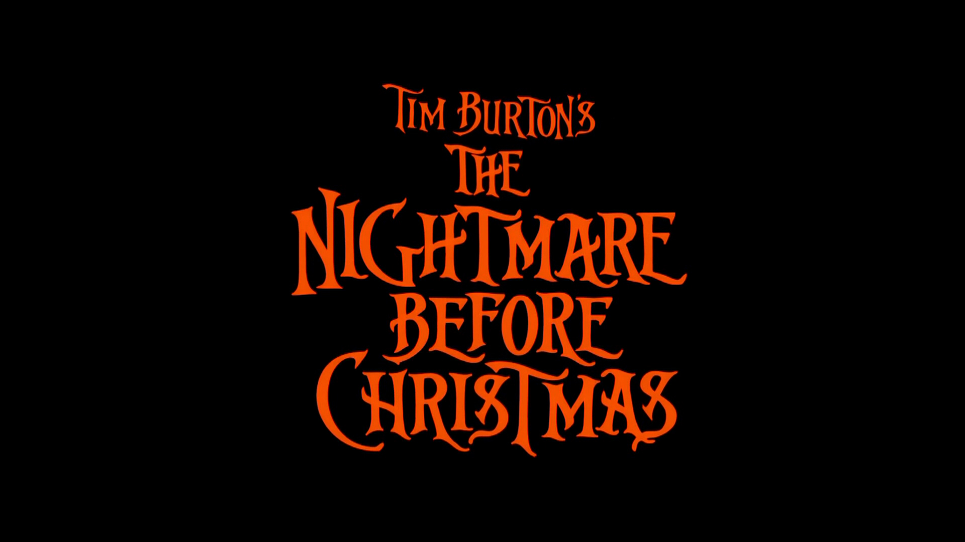 The Nightmare Before Christmas - Logopedia, the logo and branding site