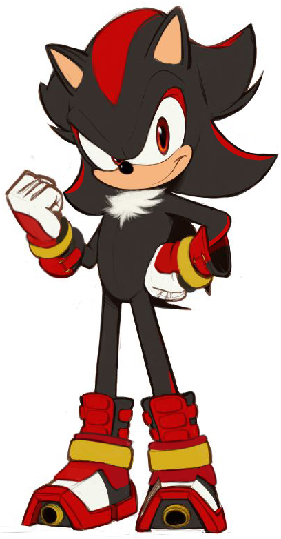 Shadow (Sonic Boom) Minecraft Skin