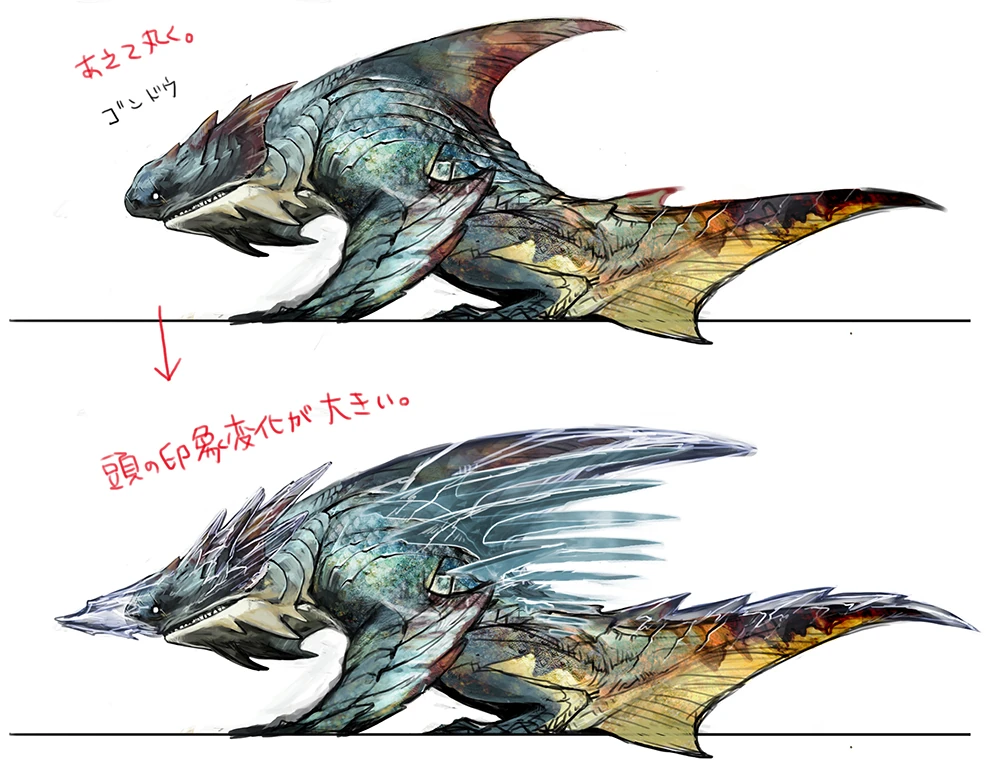Image - MH4U-Zamtrios Concept Art 001.jpg - The Monster Hunter Wiki