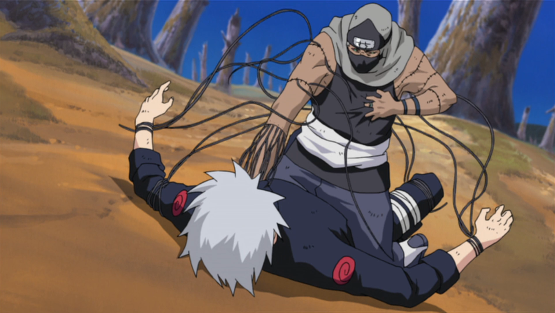 Kakuzu vs kakashi