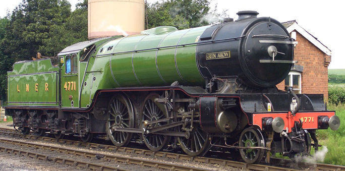 Image - LNER Class V2 Green Arrow.jpg - Trains And Locomotives Wiki - Wikia