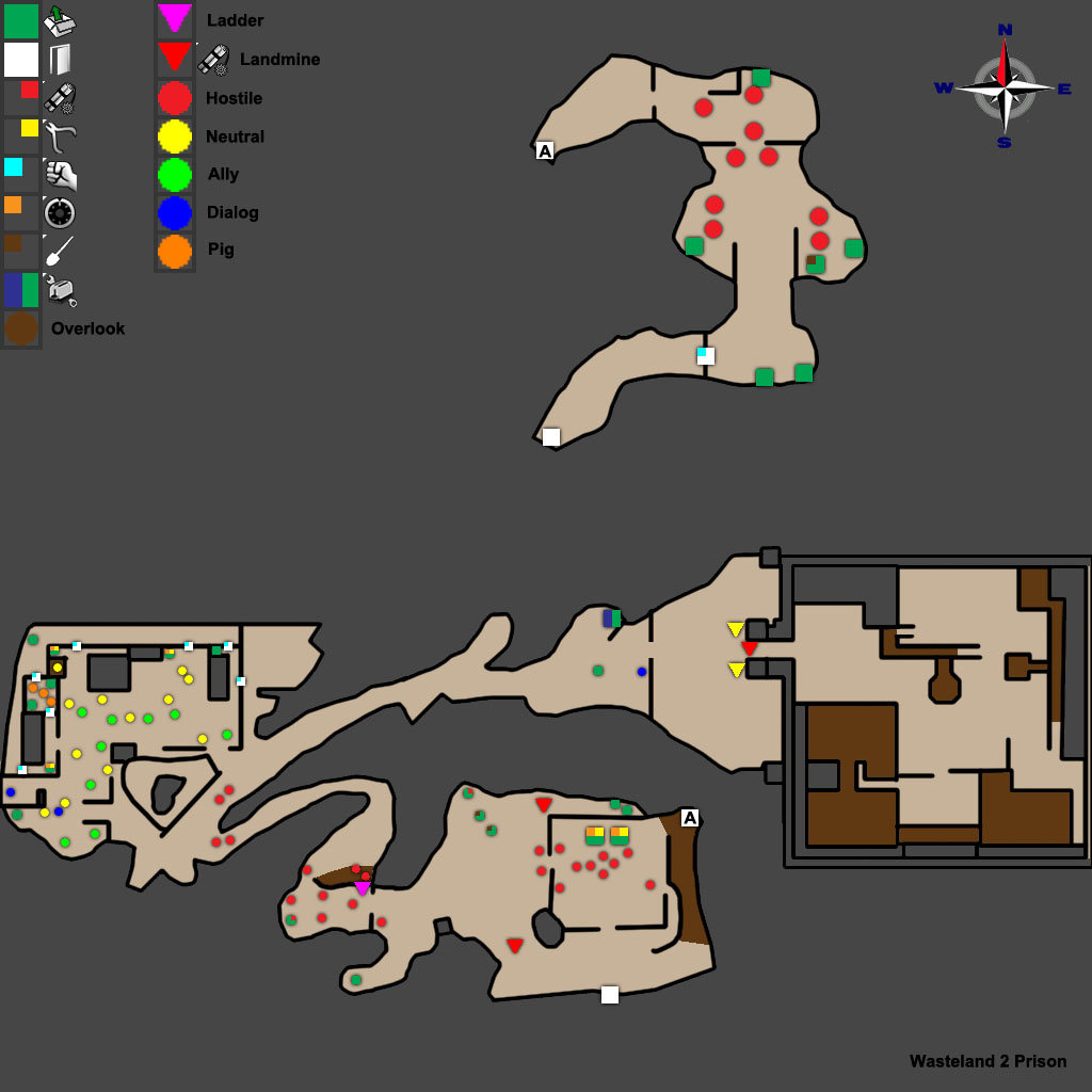 The Prison - Wasteland Wiki - Wasteland, Wasteland 2 and more